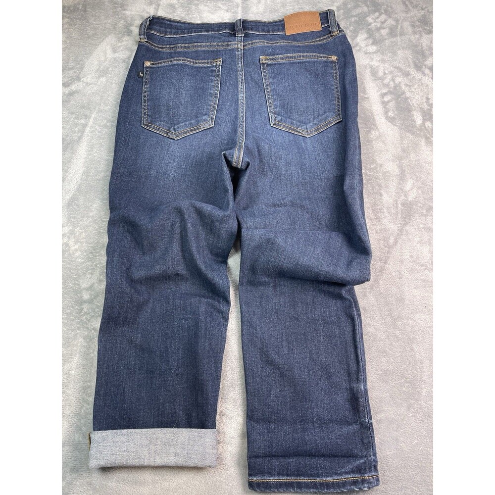 Judy Blue NWOT womens cropped 'Capri' premium jeans sz 7/28 summer travel - Picture 3 of 10